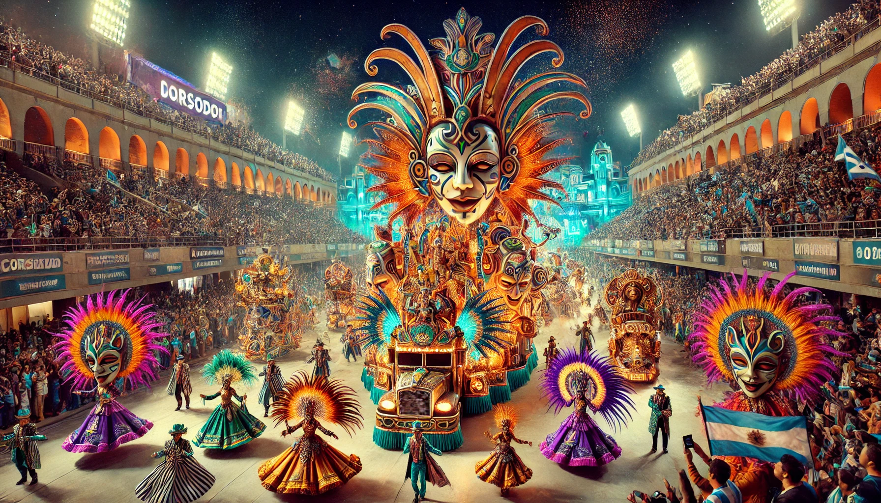 Carnaval de Gualeguaychú 2025. La fiesta tendrá lugar los días 4, 11, 18 y 25 de enero, 1, 8, 15 y 22 de febrero, y 1, 2 y 3 de marzo