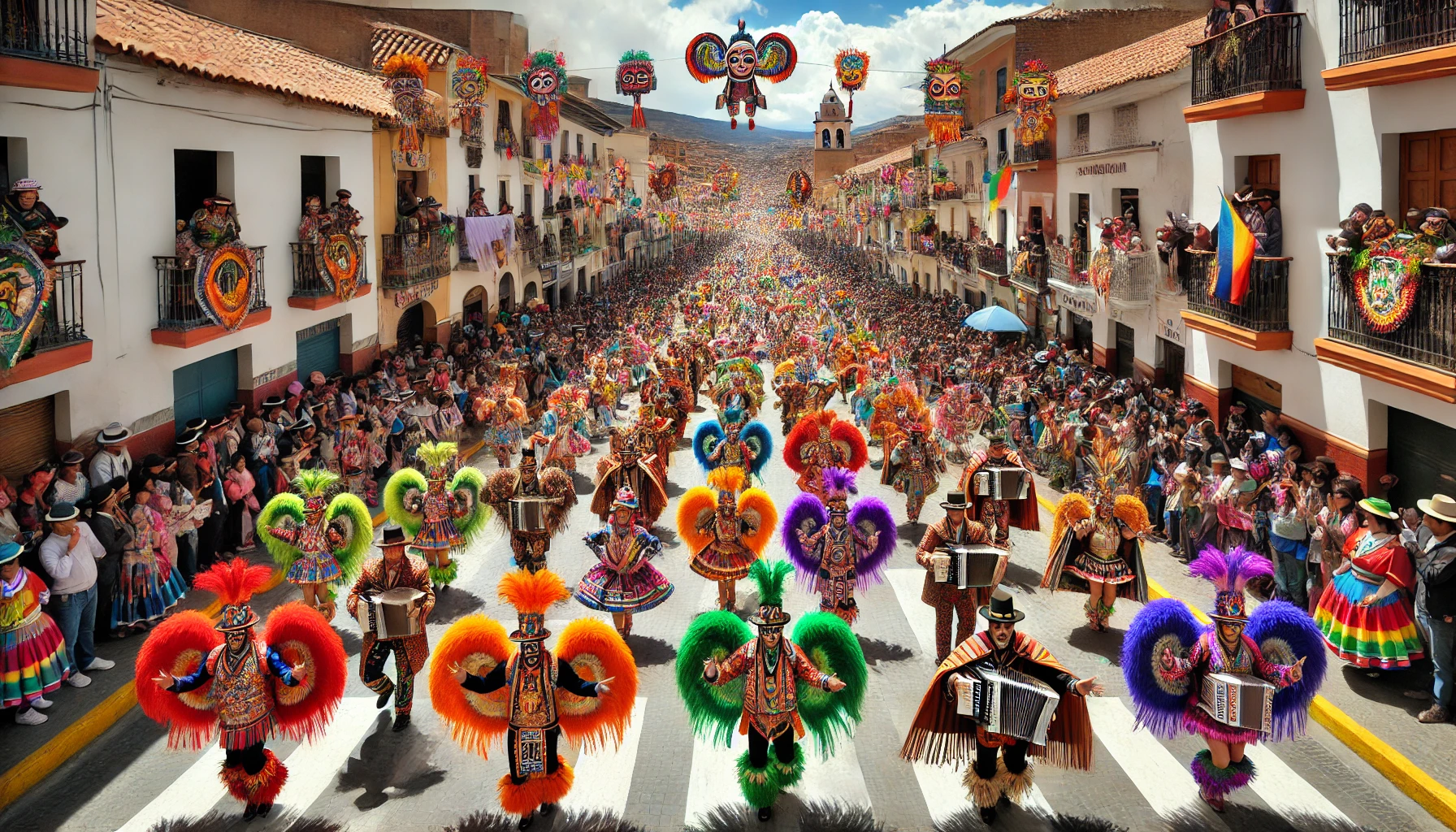 El Carnaval de Oruro, reconocido mundialmente por su riqueza cultural y patrimonial, es una de las festividades más importantes de Bolivia