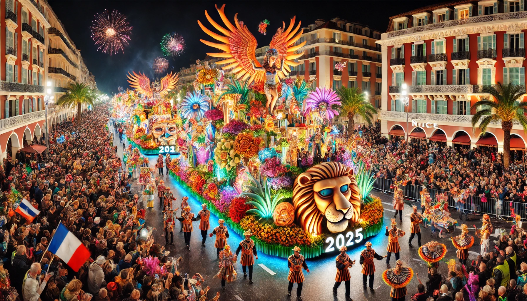 El Carnaval de Niza es uno de los eventos más importantes de Francia y una de las fiestas más esperadas en la Costa Azul.