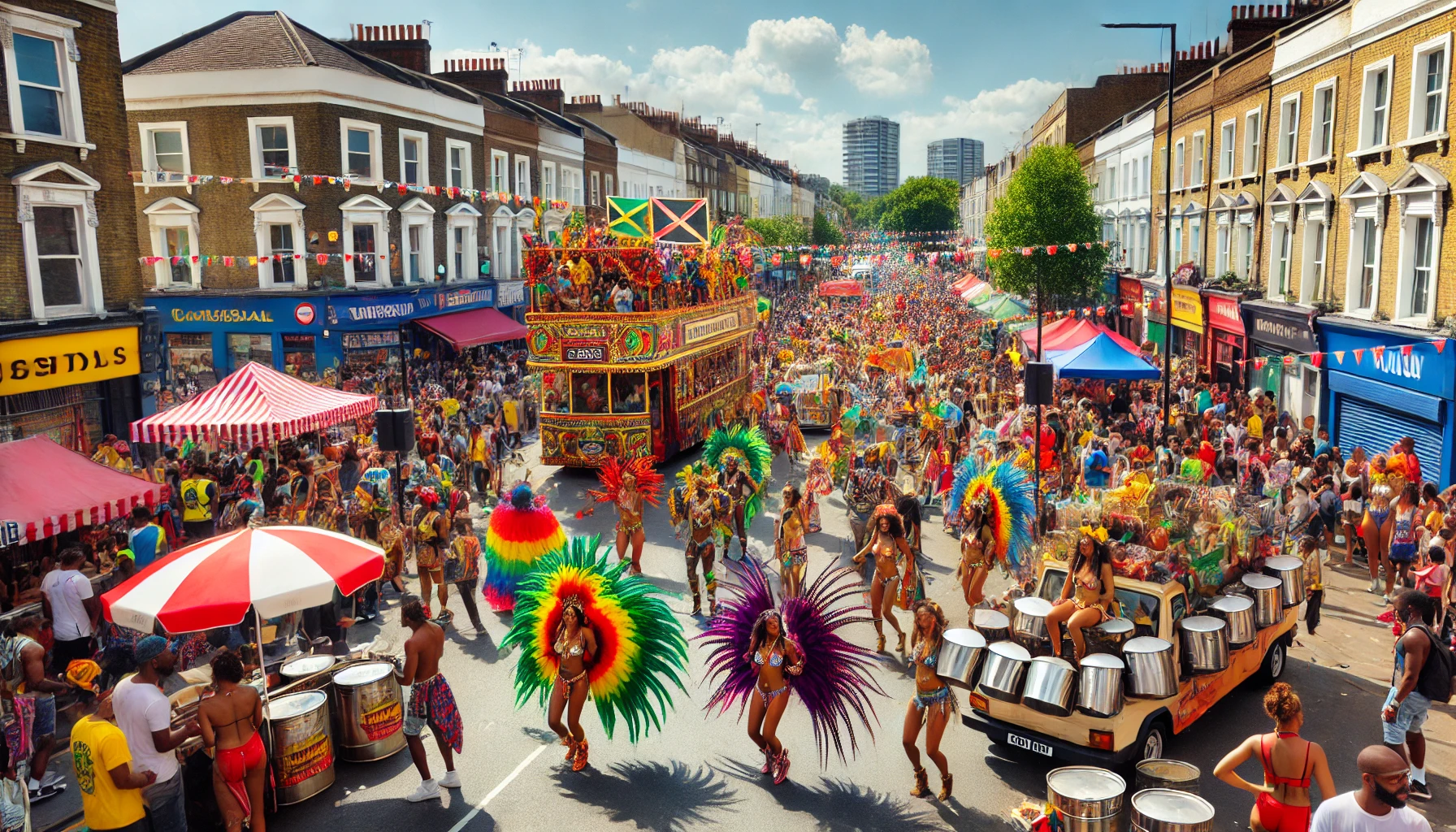 El Carnaval de Notting Hill es una de las celebraciones más importantes y vibrantes de Londres, y el mayor evento de calle de Europa